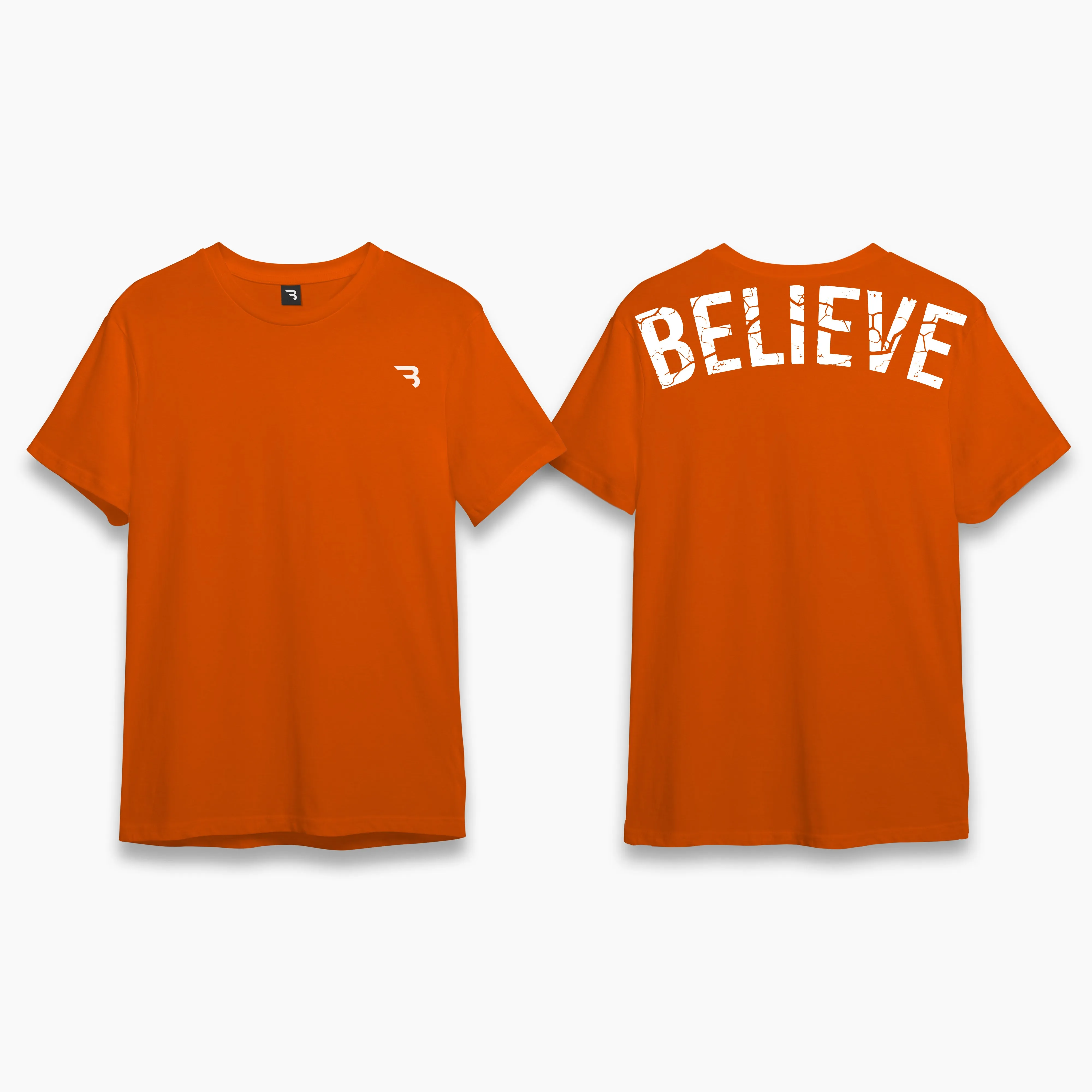 Believe Contrast Tee Oversized