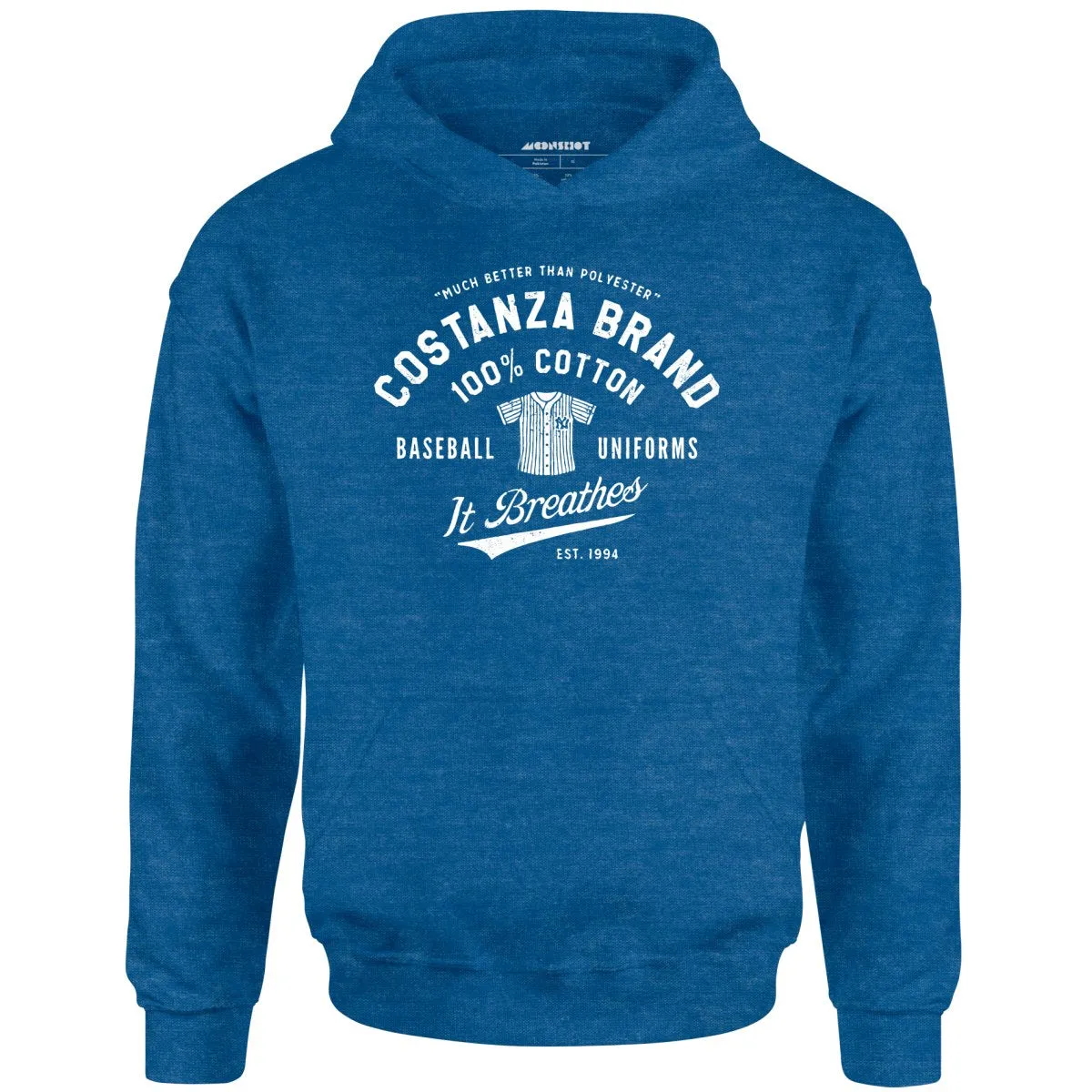 Costanza Brand Cotton Baseball Uniforms - Unisex Hoodie