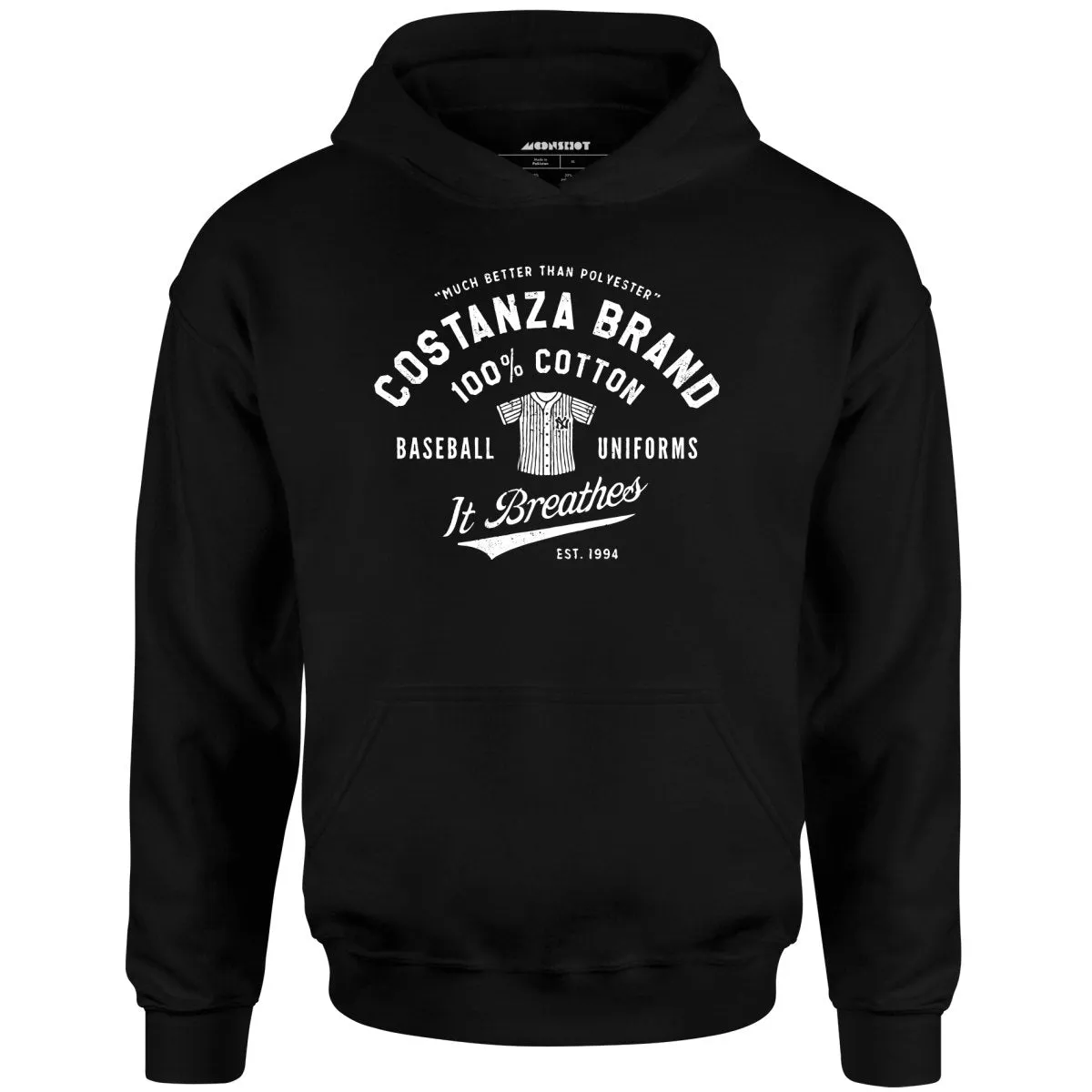 Costanza Brand Cotton Baseball Uniforms - Unisex Hoodie