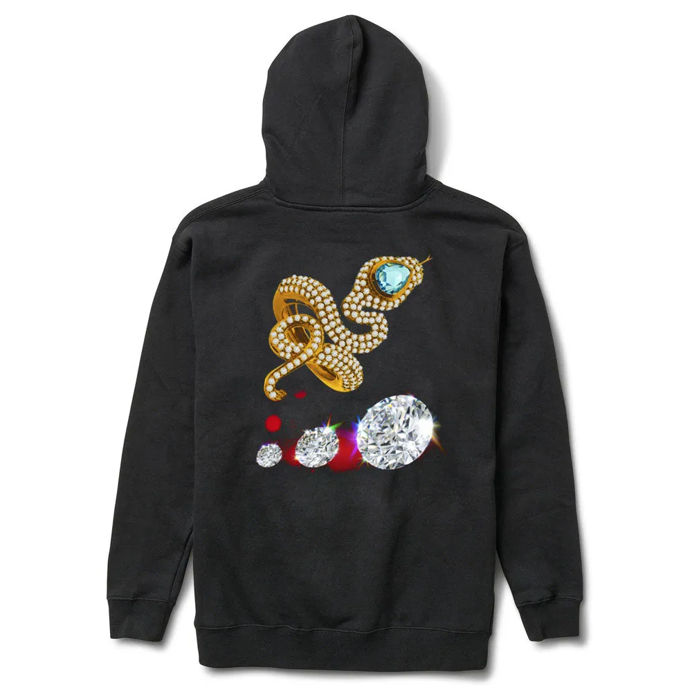 Diamond Supply Co Snake Hoodie Black