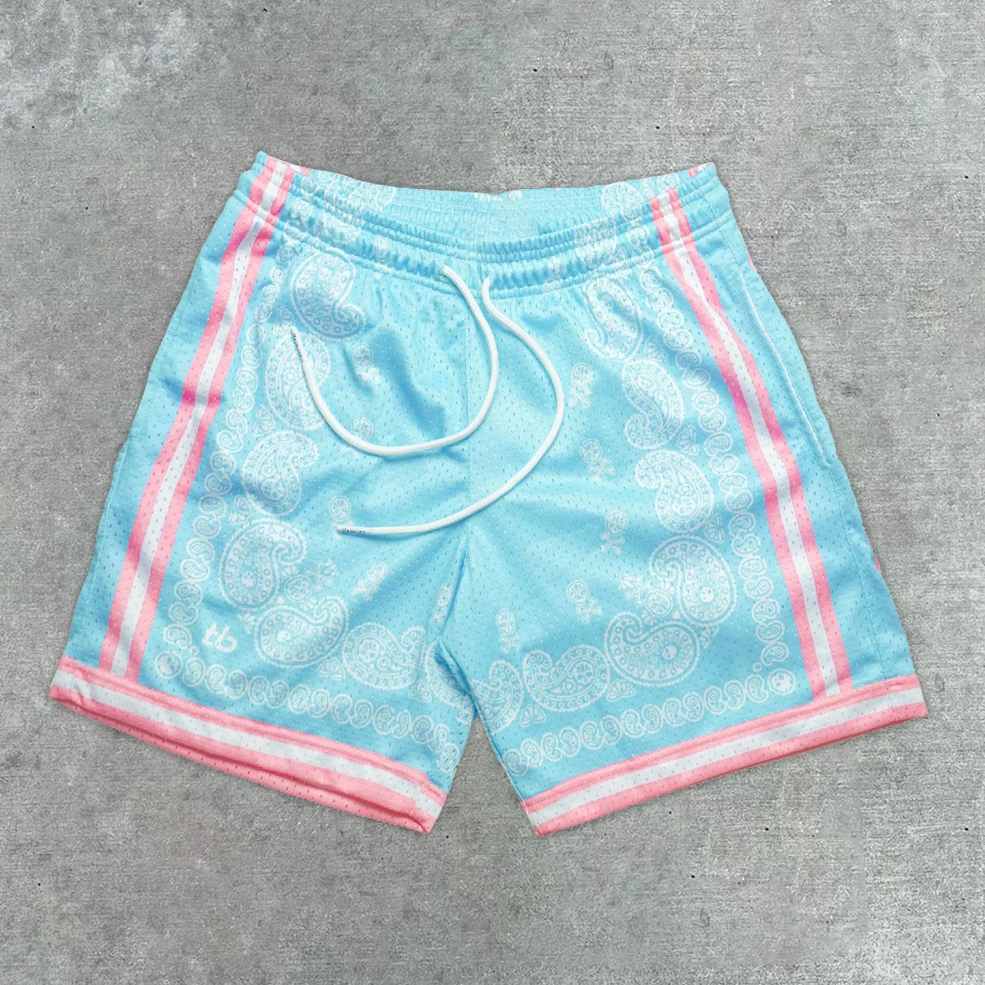 Fashion Casual Sports Cashew Flower Shorts