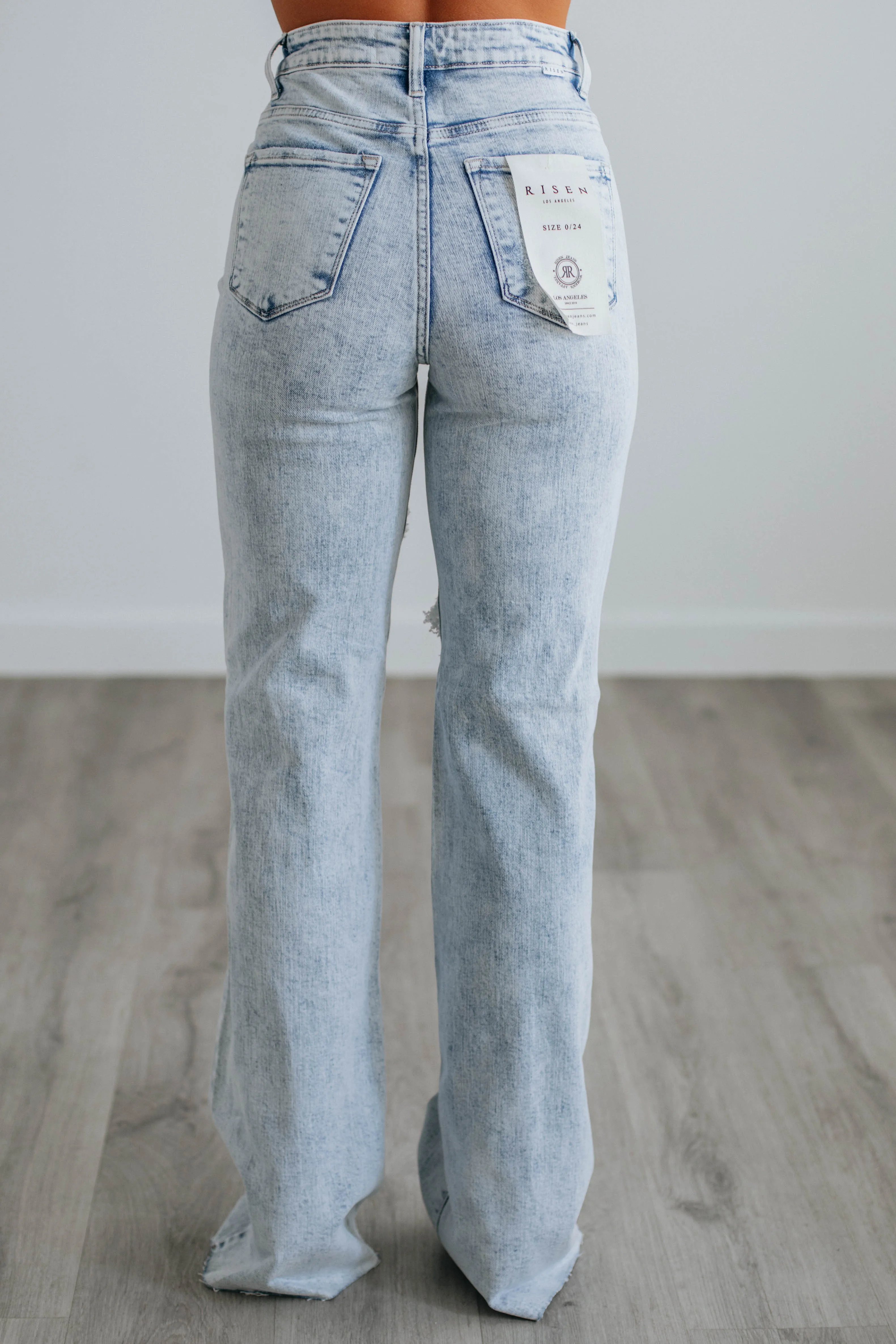 Georgia Risen Jeans - Light Wash