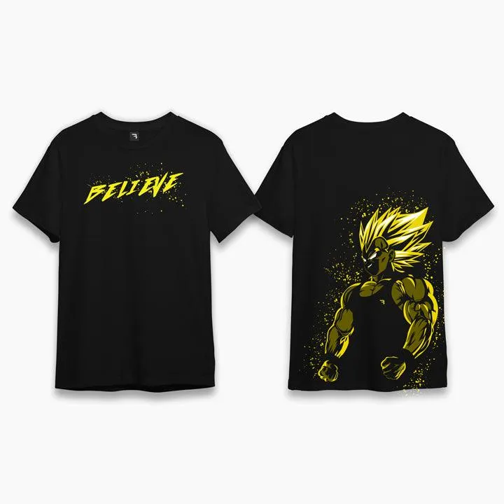 Goku Yellow Tee Oversized