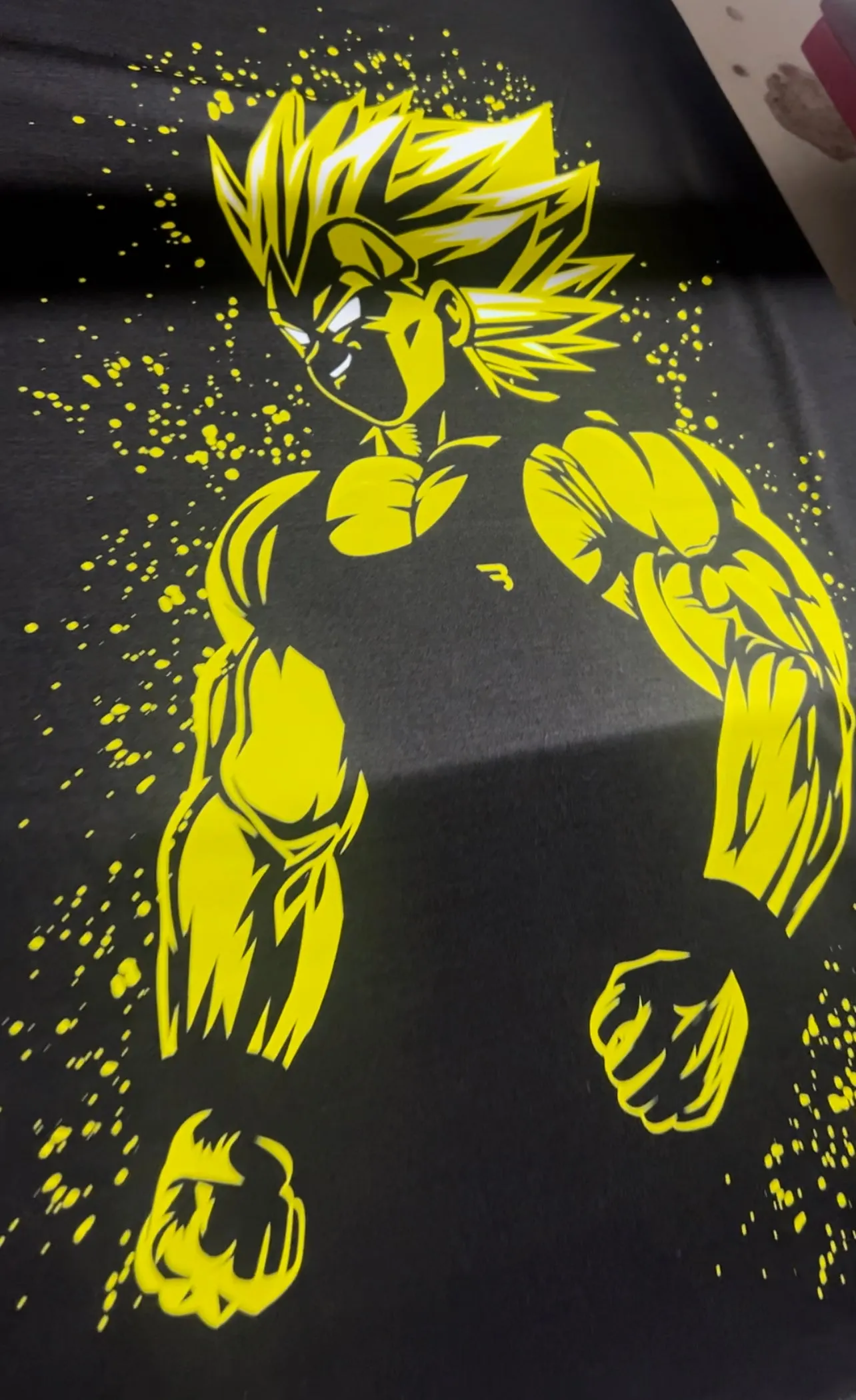 Goku Yellow Tee Oversized