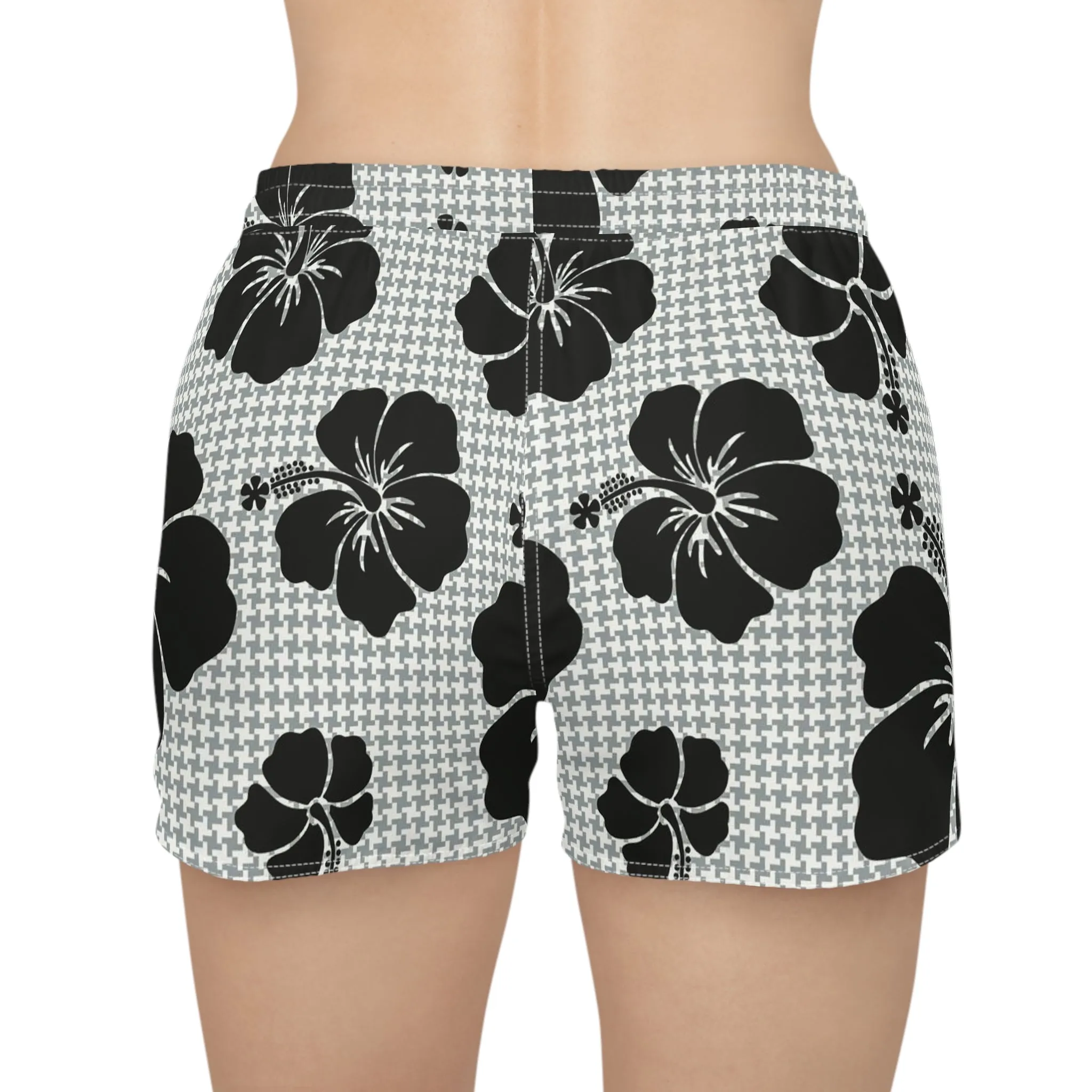 Hibiscus Women's Casual Shorts