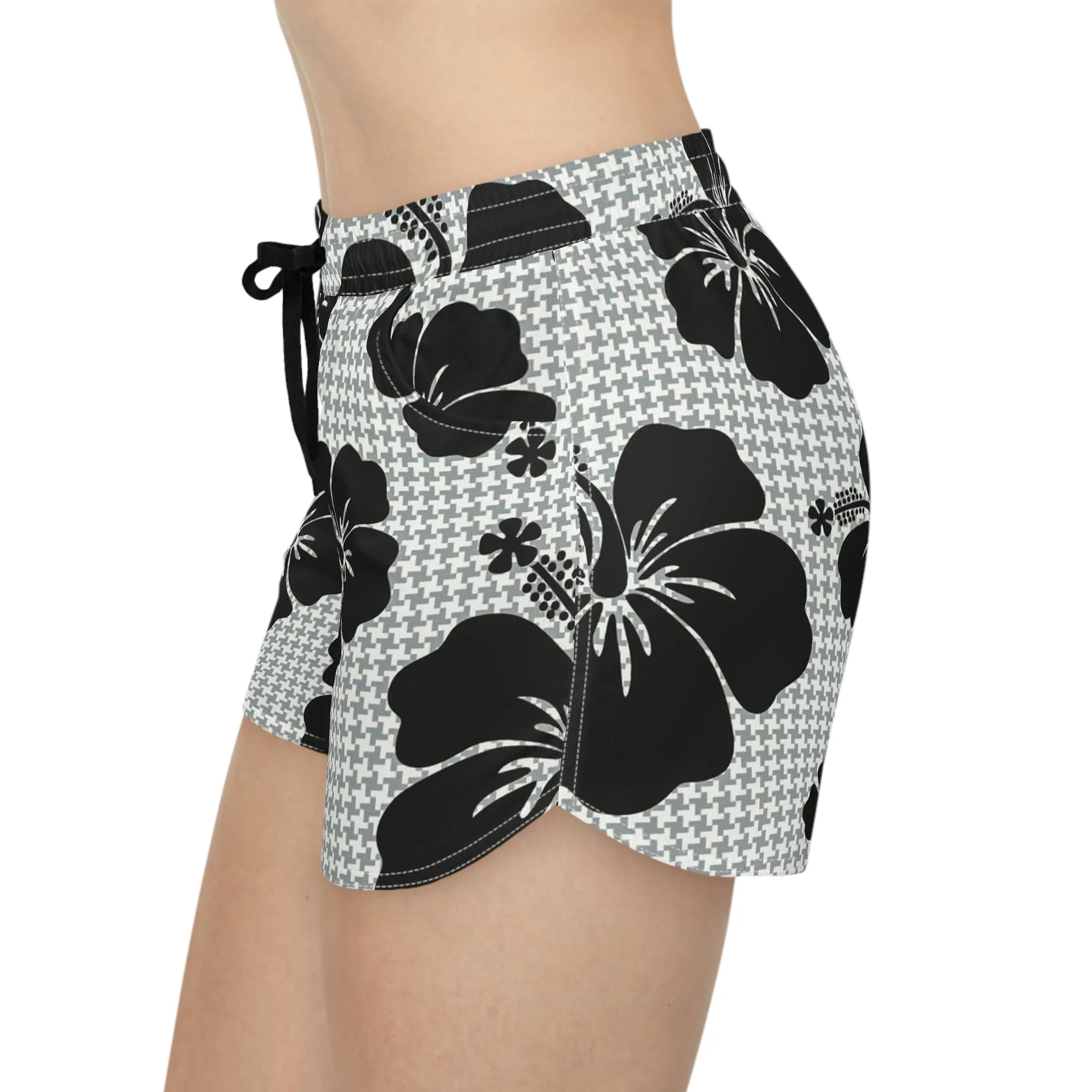 Hibiscus Women's Casual Shorts