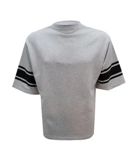 Japan Line Champion Half Sleeve Crewneck Light Gray