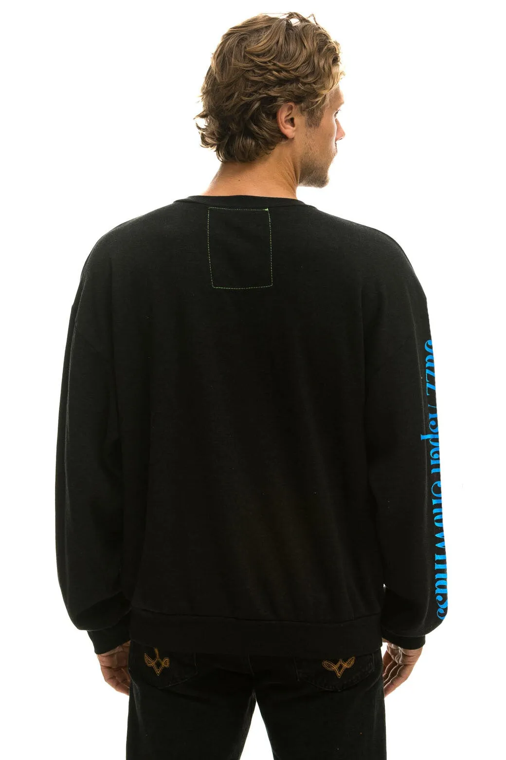 JAZZ ASPEN SNOWMASS 2023 RELAXED SWEATSHIRT - BLACK