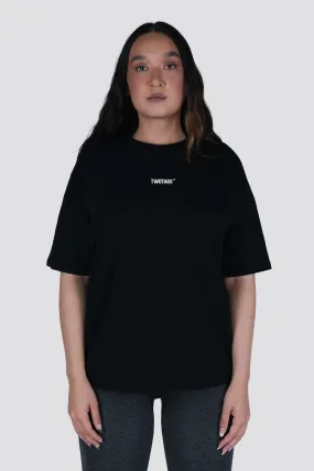 Placid Oversized T-Shirt - Black