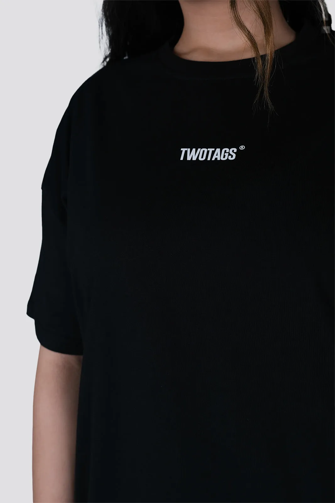 Placid Oversized T-Shirt - Black