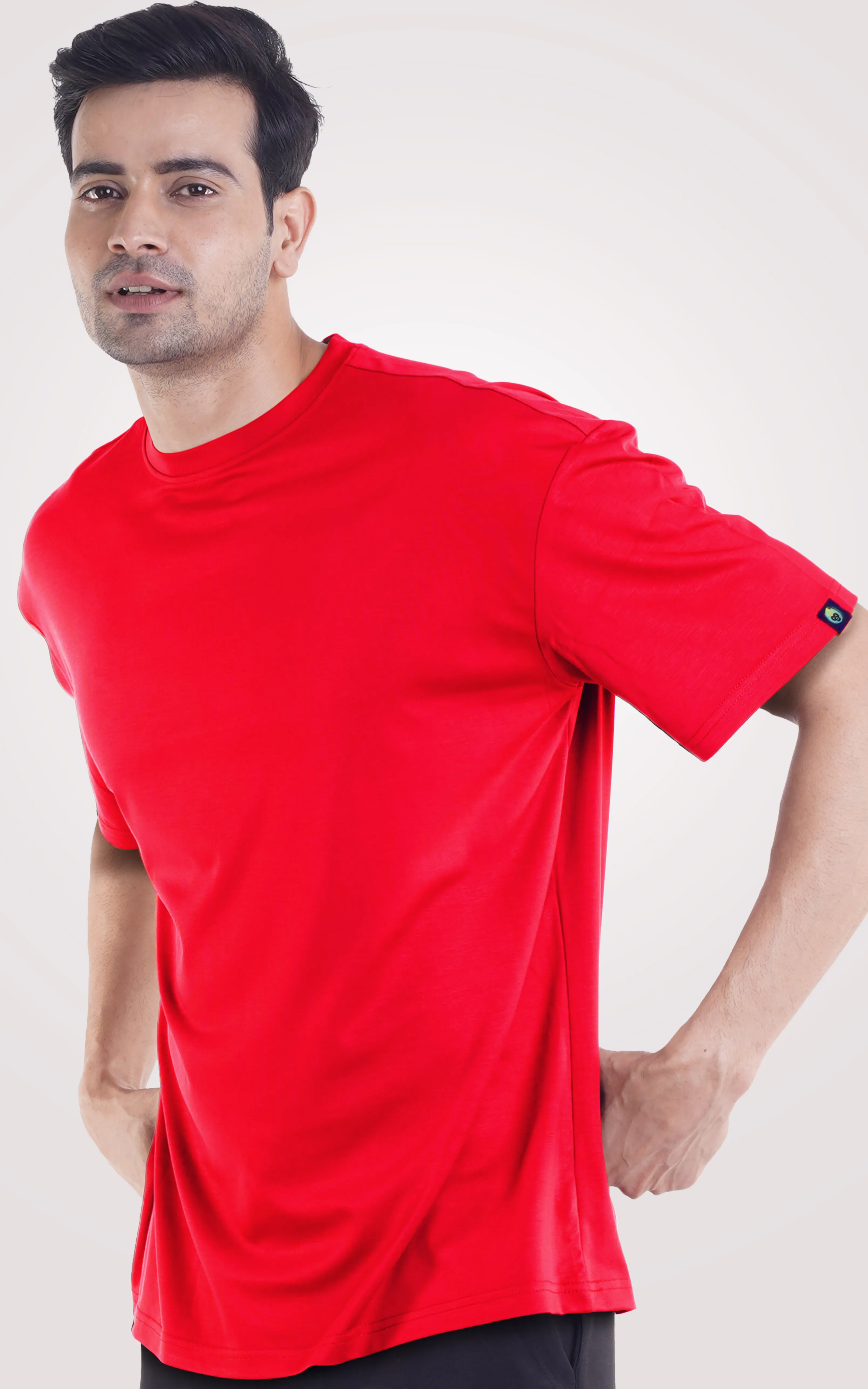 Plain Red Over Size T-Shirt