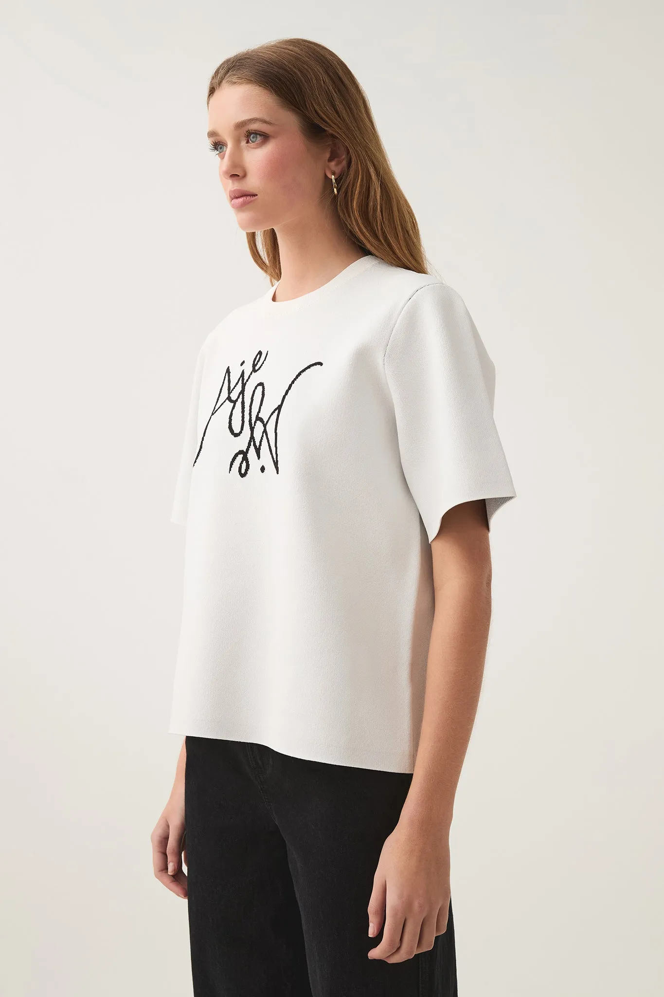 Prophecy Knit Oversized Tee