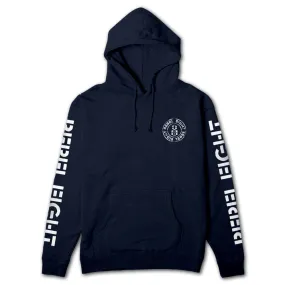 Rebel8 Blotch Pullover Hoodie Navy