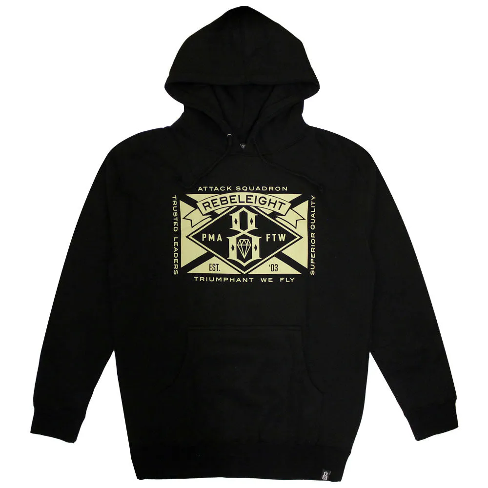 Rebel8 Triumphant We Fly Pullover Hoodie Black