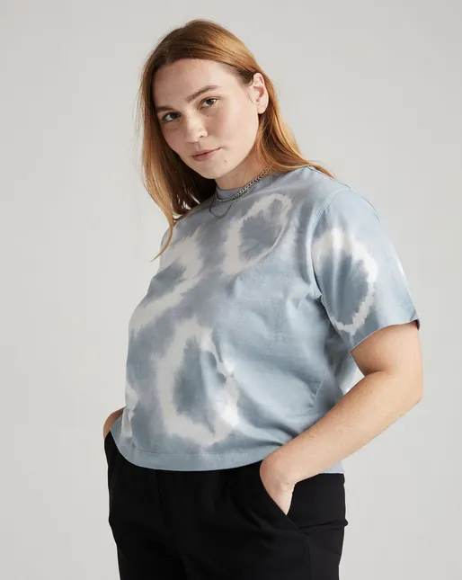 Richer Poorer Relaxed Crop Tee (10 Colours)