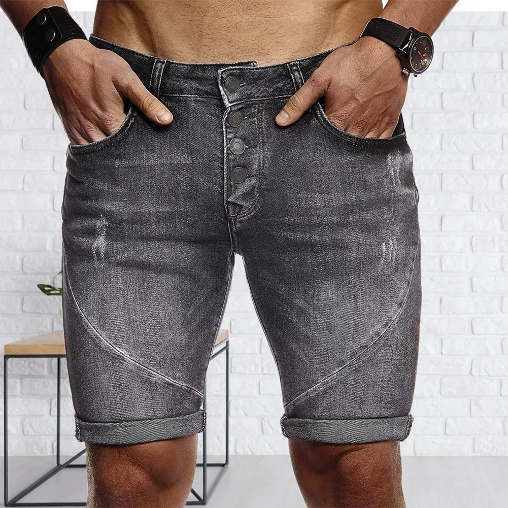 Ripped Stretch Casual Short