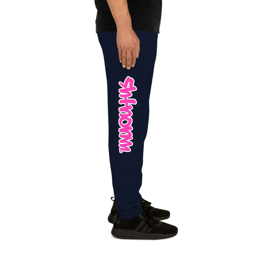 SHTNONM Unisex Joggers/Sweat Pants (Neon Pink)