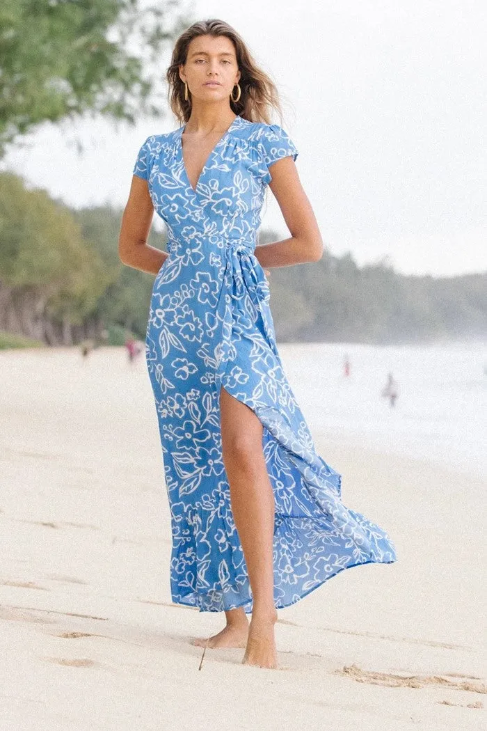 St. Barts Wrap Dress