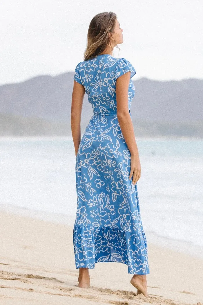 St. Barts Wrap Dress