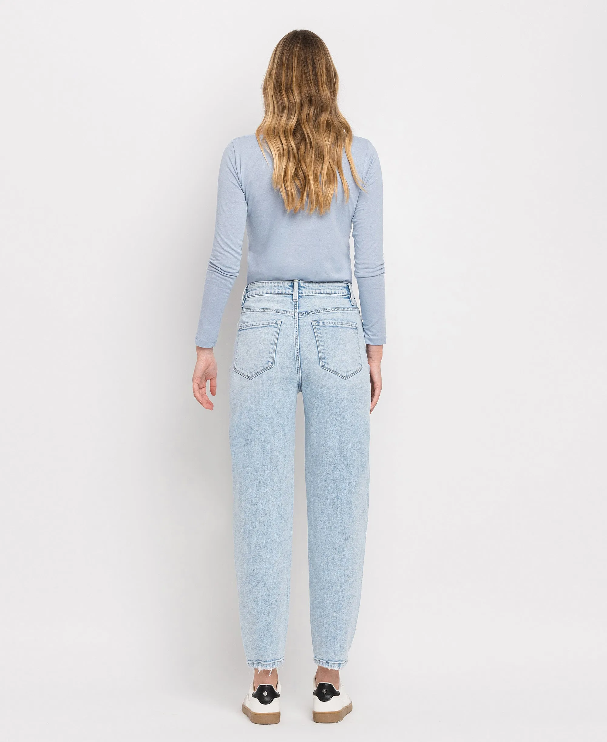 Sweet Nothing - Super High Rise Barrel Leg Jeans