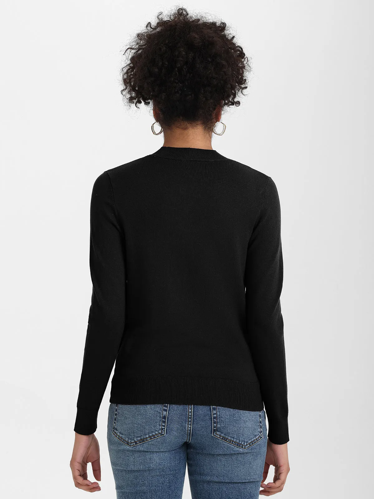 The Taylor: Cut-Out Mockneck Sweater