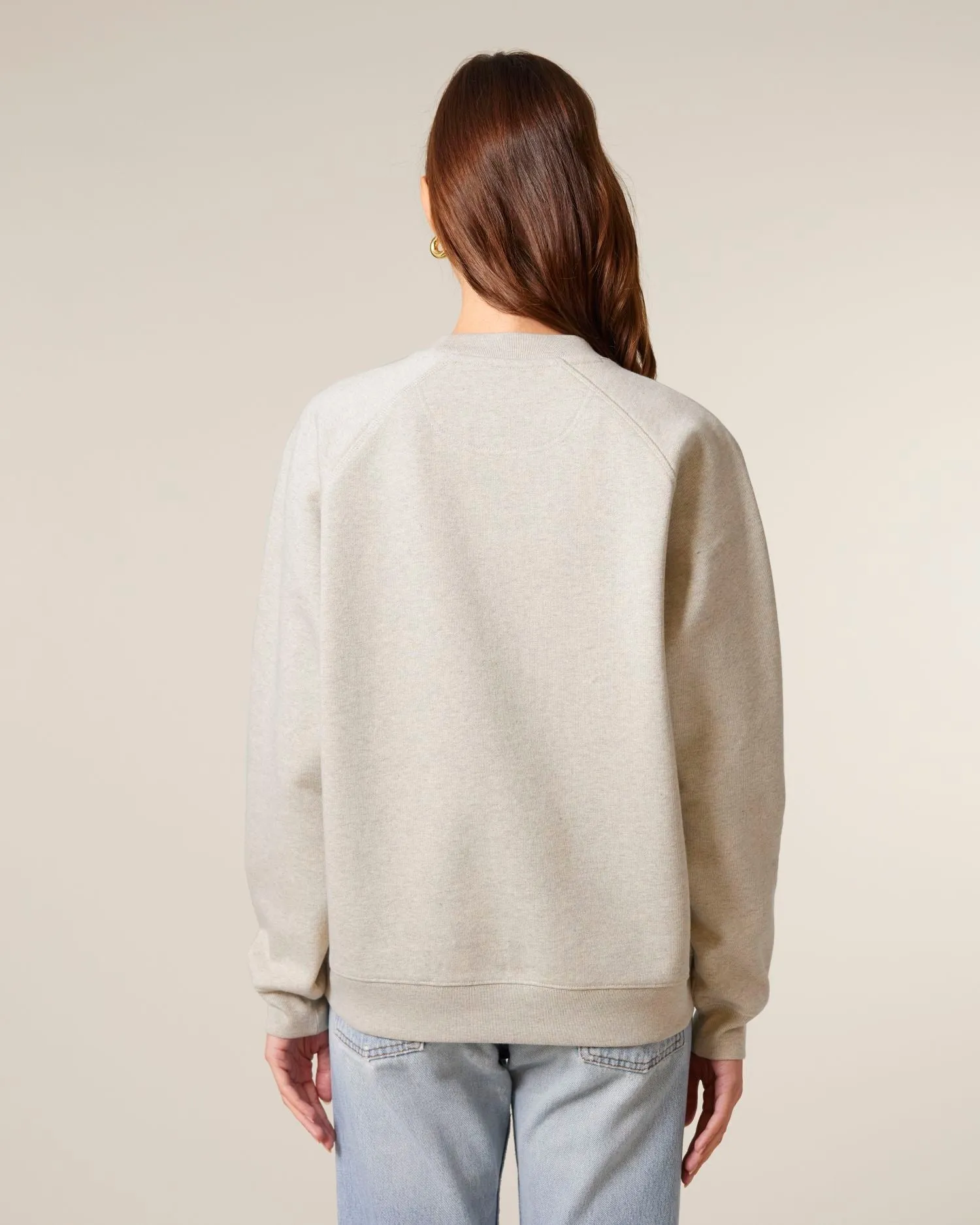 Unisex Organic Cotton Relaxed Raglan Sweatshirt - 400 GSM | Knoxer STSU201