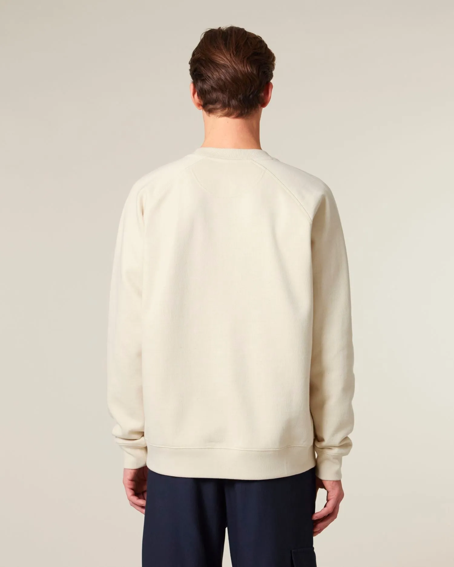 Unisex Organic Cotton Relaxed Raglan Sweatshirt - 400 GSM | Knoxer STSU201