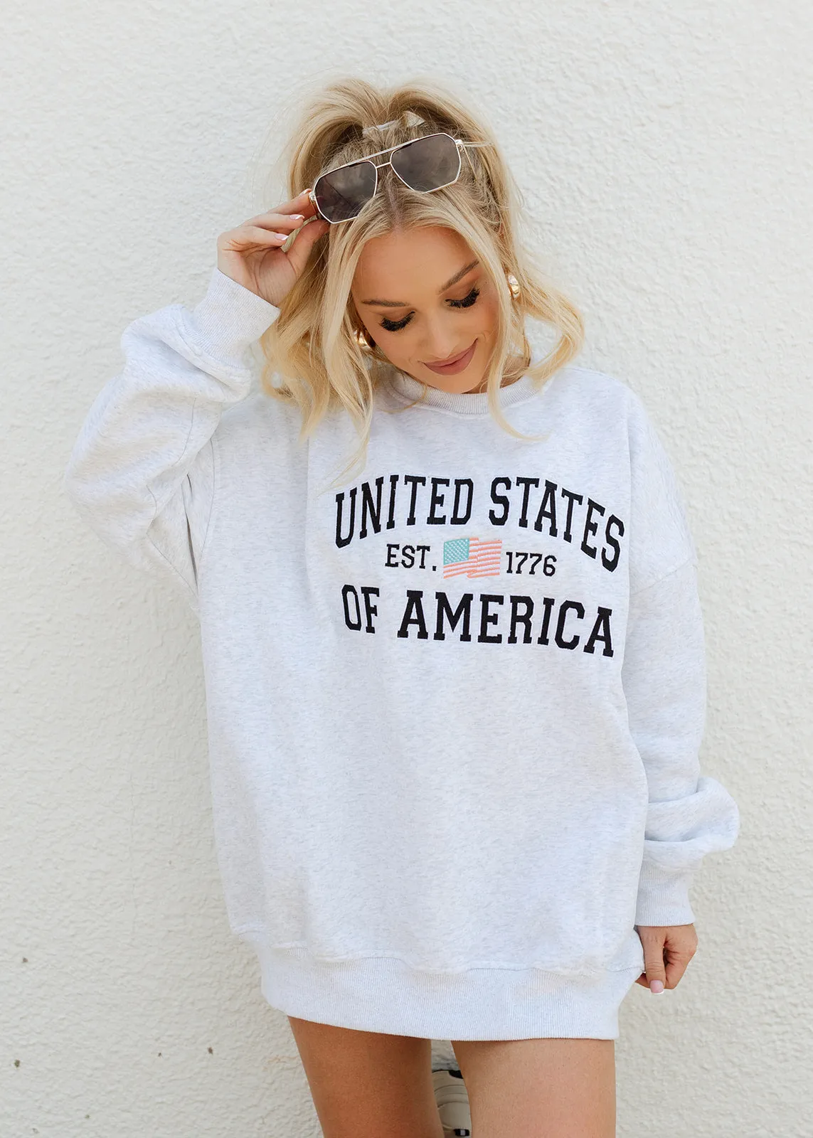 United States 1776 Vintage Crewneck