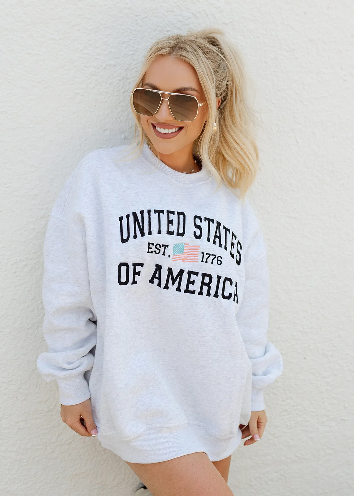 United States 1776 Vintage Crewneck