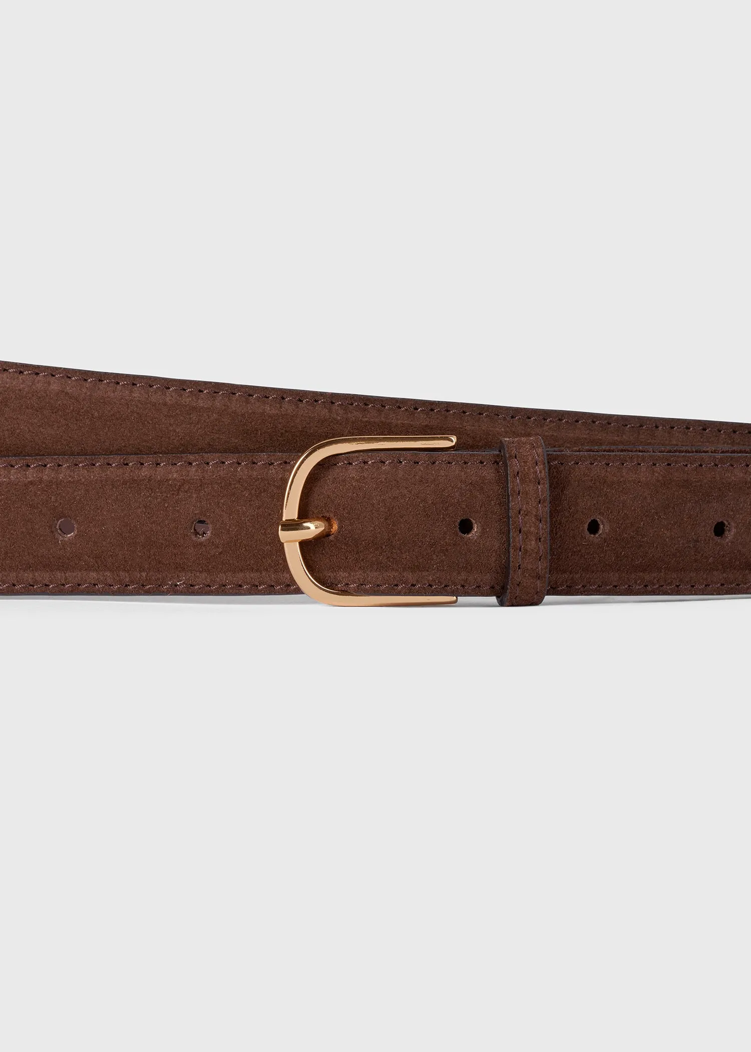 Wrap belt chocolate brown