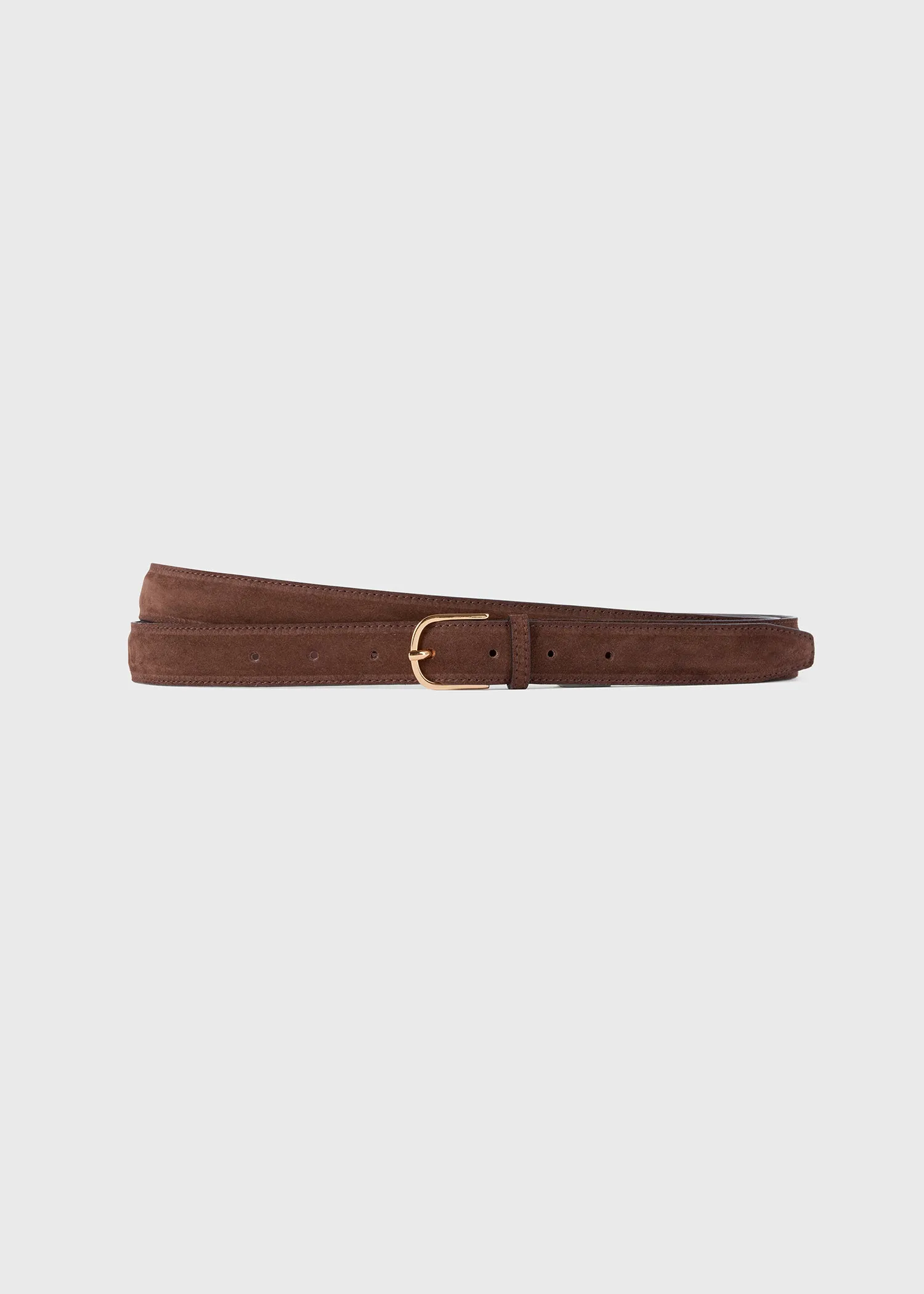 Wrap belt chocolate brown